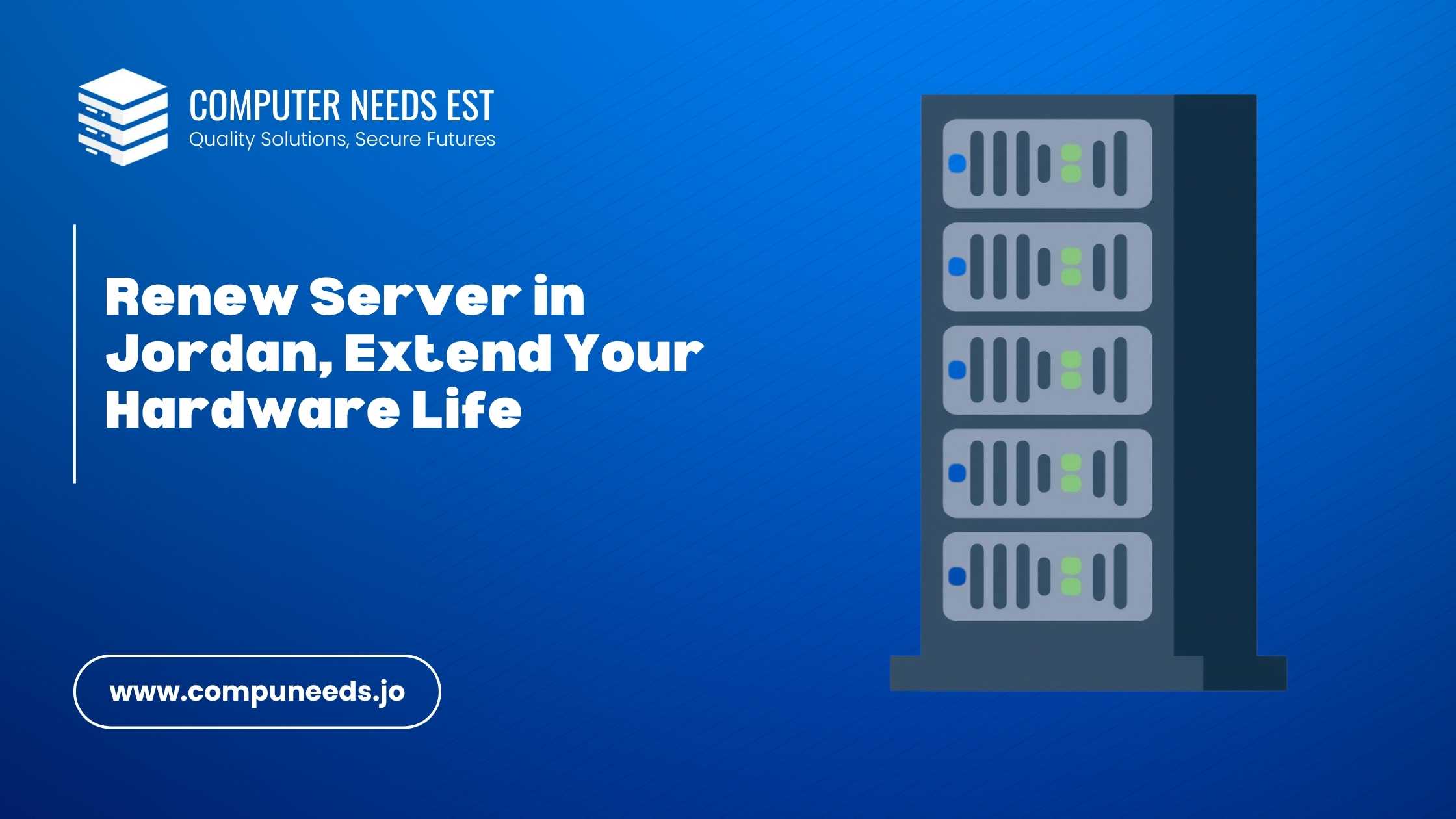 Renew Server in Jordan, Extend Your Hardware Life