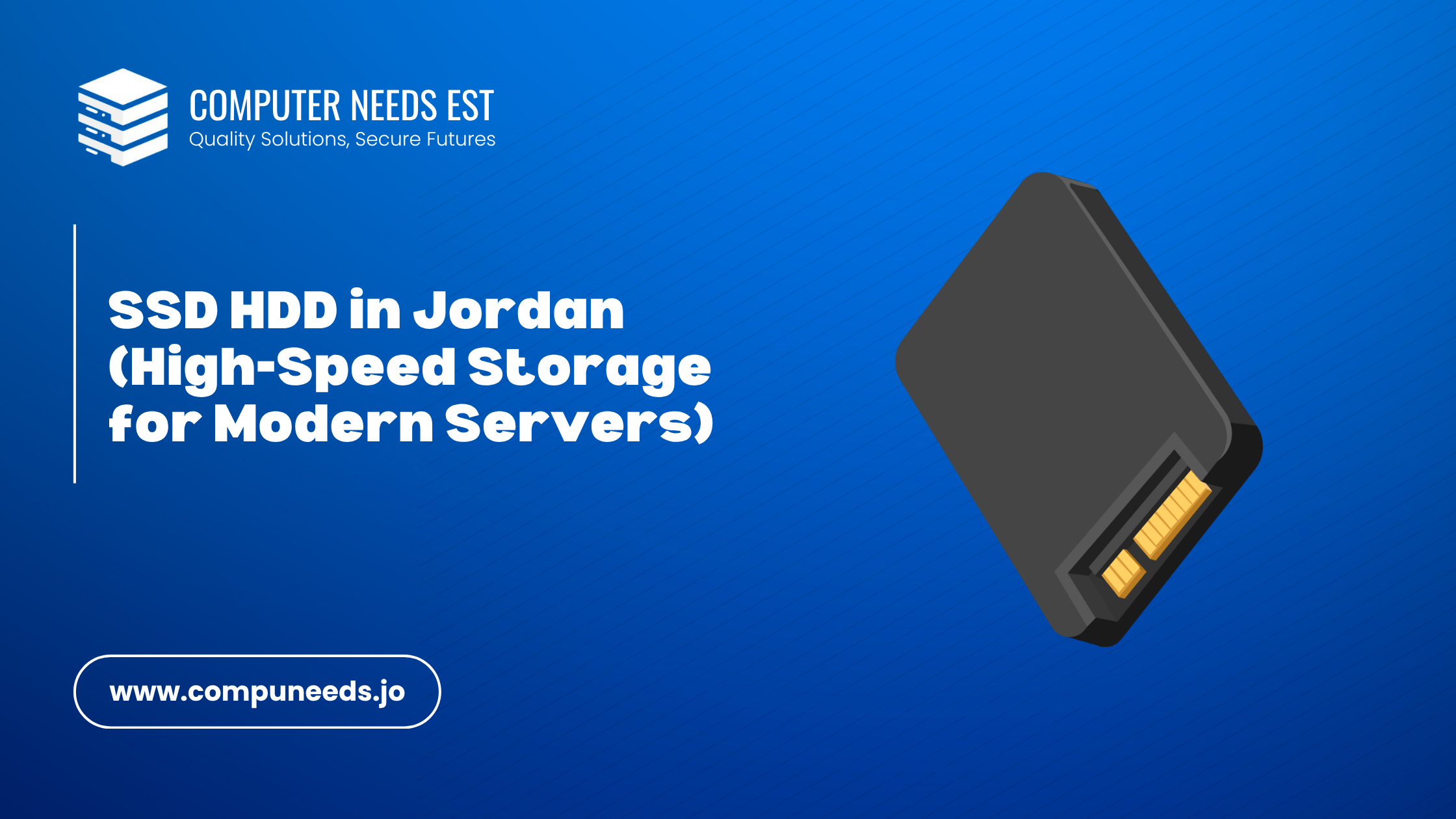 SSD HDD in Jordan (High-Speed Storage for Modern Servers)